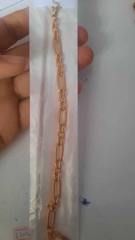 دستبند زنجیری تراش دار ژوپینگ